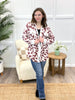 Women's Leopard Print Button Up Top w/ Chest Pockets