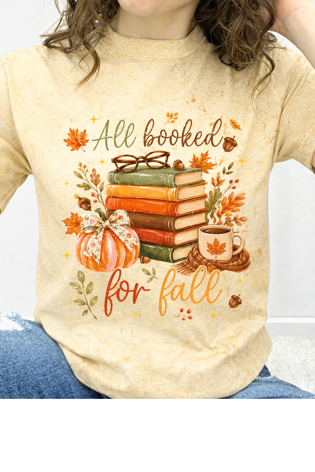 All Booked For Fall Graphic Collection