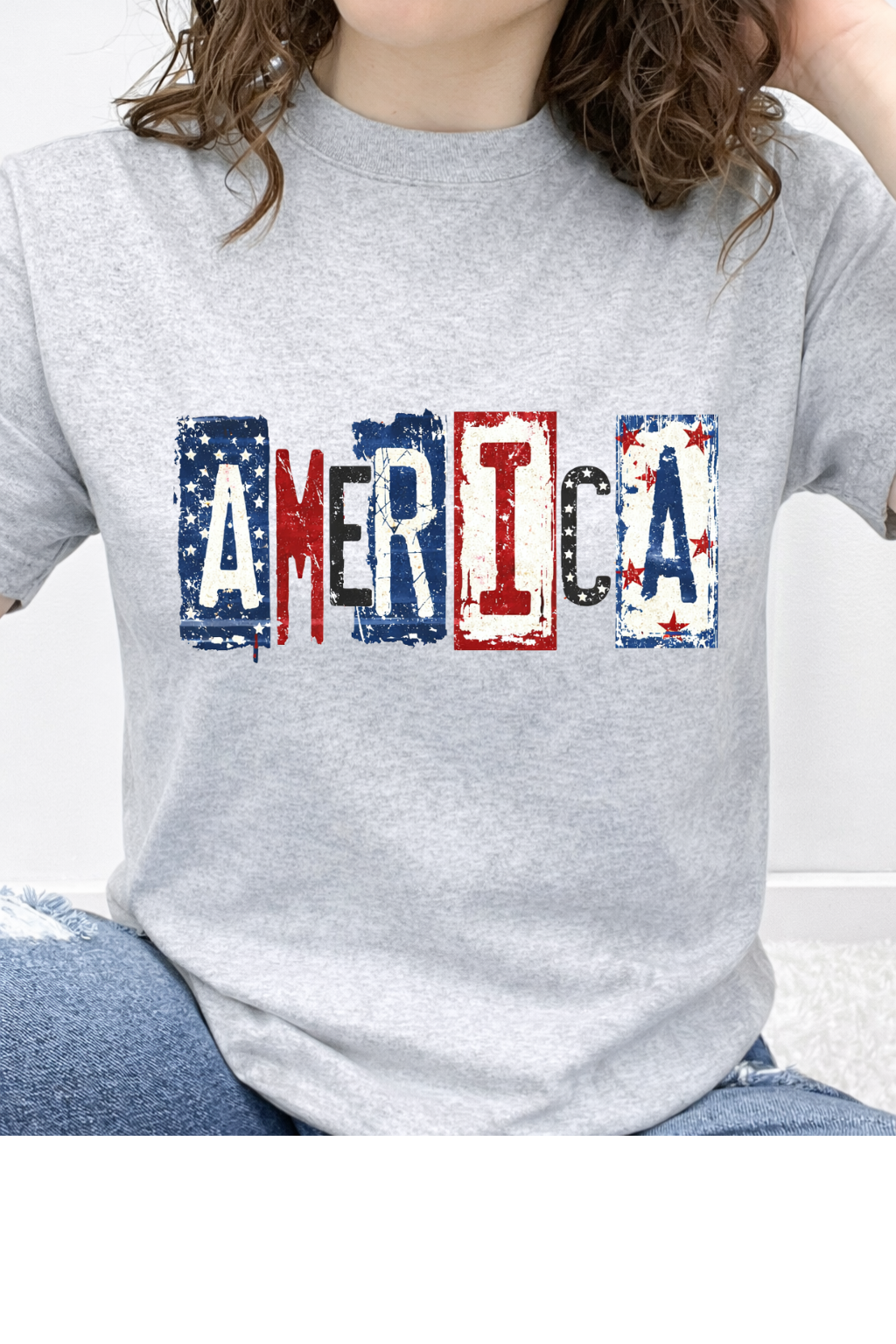 Vintage America Block Letter Graphic Collection