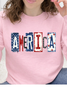 Vintage America Block Letter Graphic Collection