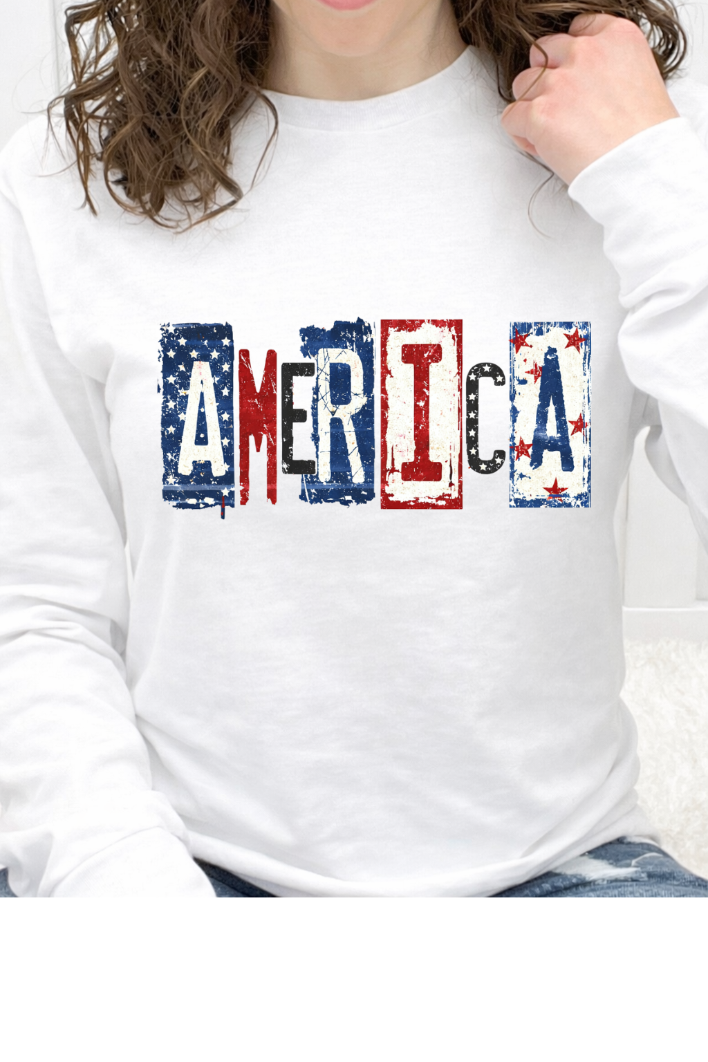 Vintage America Block Letter Graphic Collection