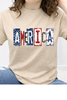 Vintage America Block Letter Graphic Collection