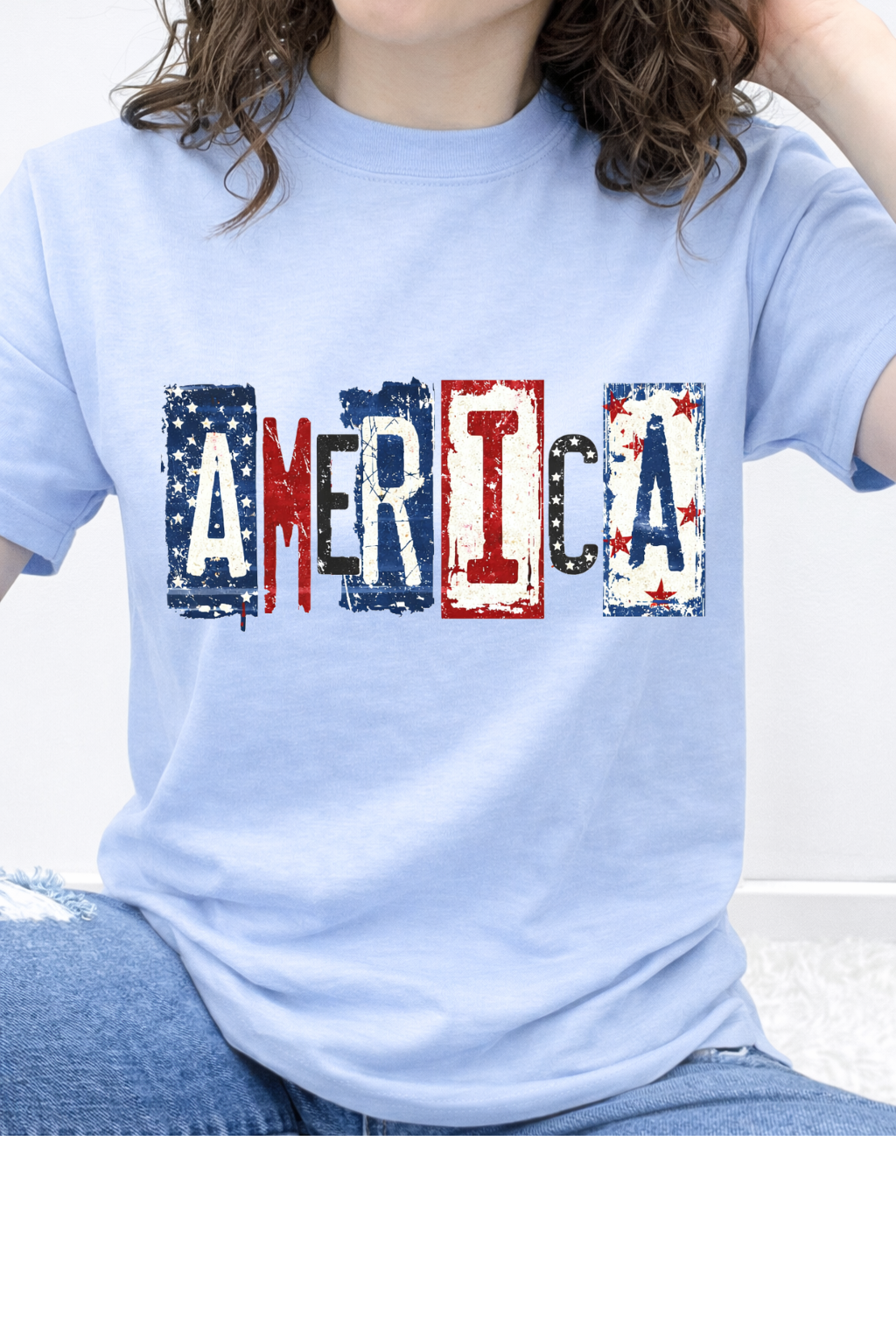 Vintage America Block Letter Graphic Collection