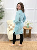 Women's Cozy Mineral Wash Sweatshirt Dress with Pockets