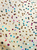 Moonlight Glow Multi-Color Sequin V-Neck Sweater Cardigan