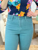Raine Straight Leg Cropped Jeans by RFM