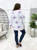 Stellar Comfort Lavender Star Sweater