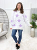 Stellar Comfort Lavender Star Sweater