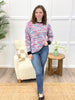 Multicolor Rainbow Confetti Knit Sweater