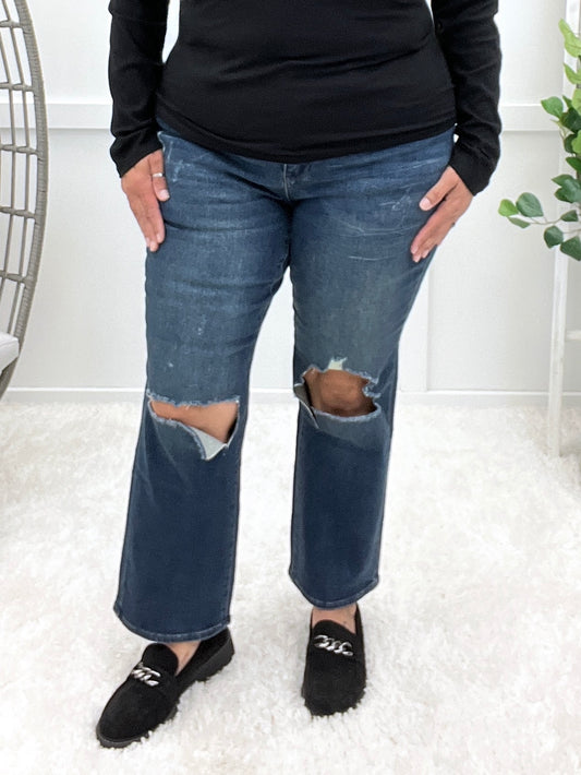 Maisie Claire Dad Jeans by Judy Blue