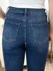 Sophia Grace High-Rise Denim Capris – Premium Stretch