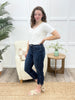 Sophia Grace High-Rise Denim Capris – Premium Stretch