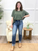 Diana Cuffed Tummy Control Jeans by Risen
