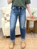 Diana Cuffed Tummy Control Jeans by Risen