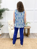Dear Scarlett Women's Solid Straight Leg Magic Pants, Royal Blue