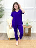 Quinn Luxe Loungewear Set - Royal