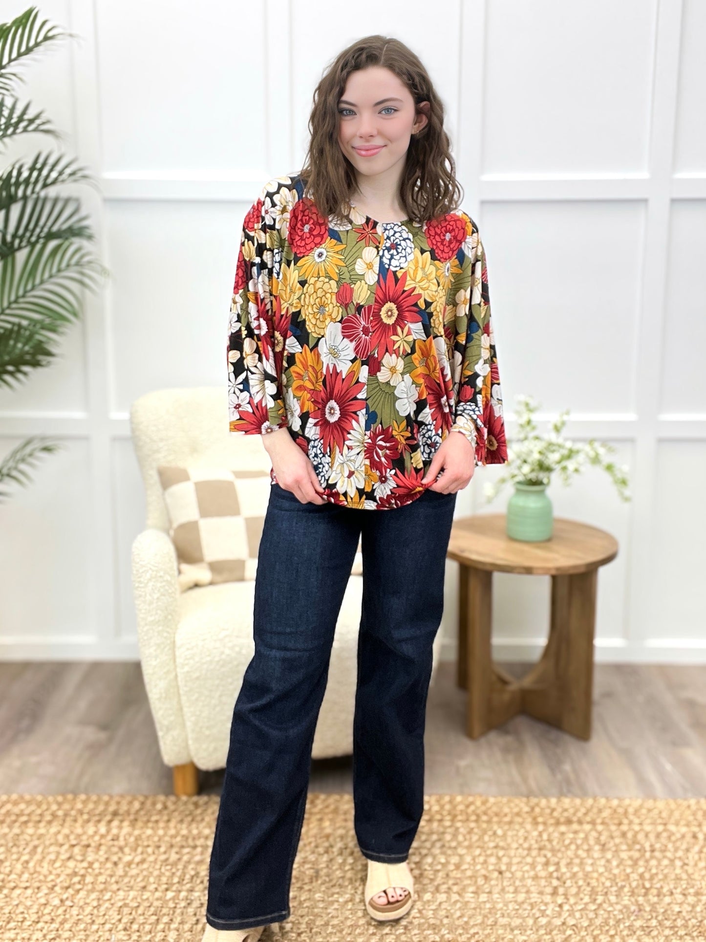 The Garden Bliss Dolman Top