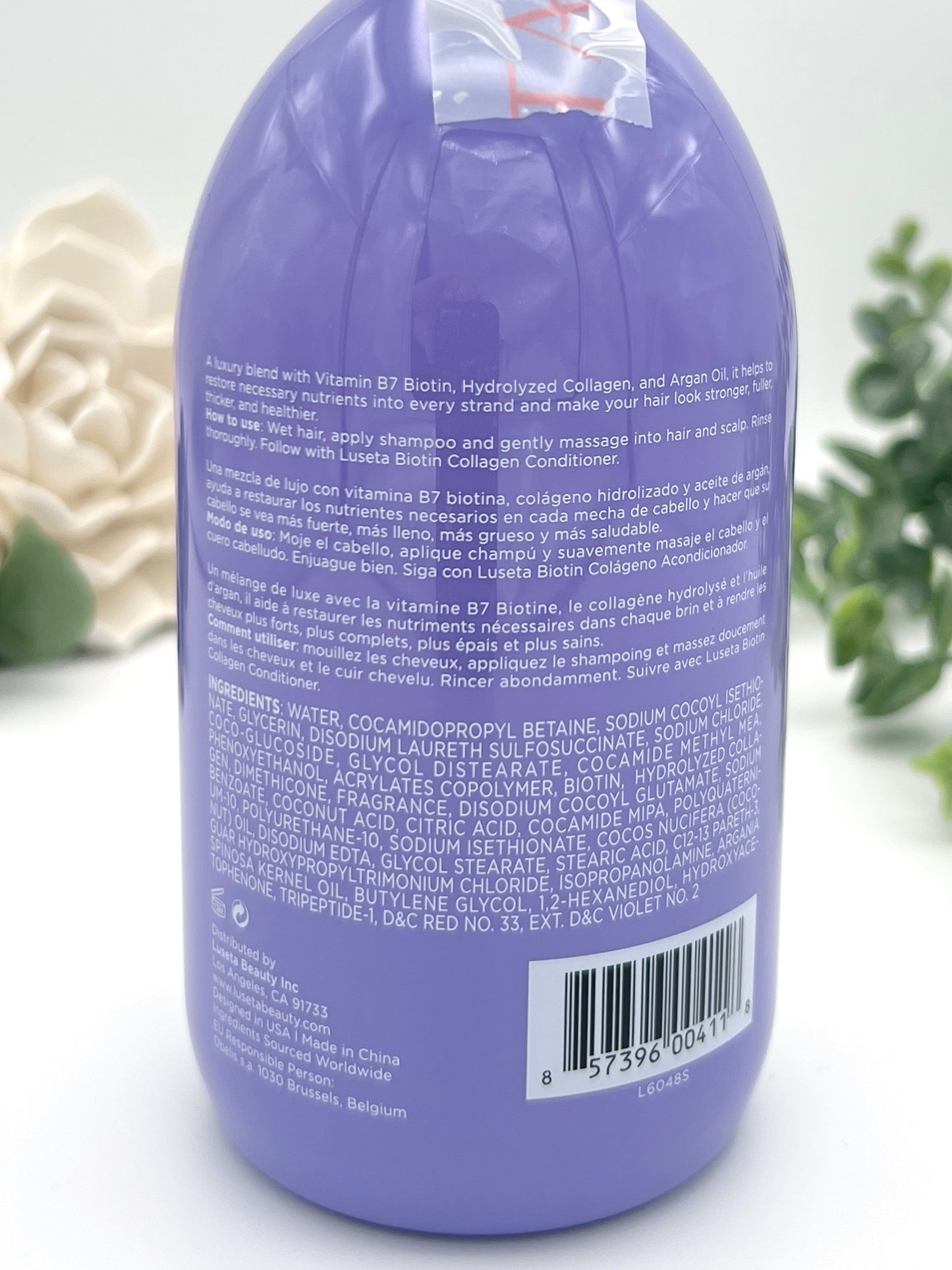 Biotin and Collagen Shampoo - 16.9oz