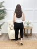 Lila Midnight High-Rise Denim Capris – Premium Stretch