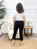 Lila Midnight High-Rise Denim Capris – Premium Stretch