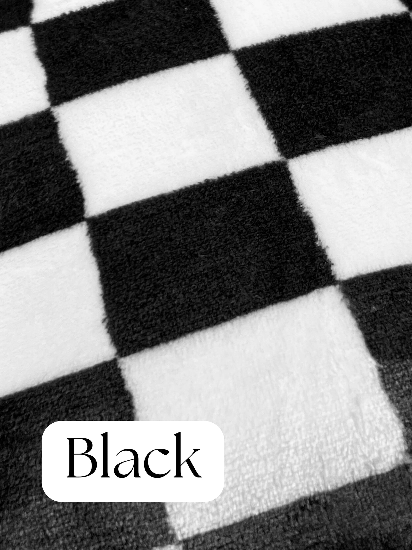 Checkered Microfiber Blankets