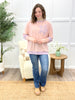 Dusty Rose Starlight Charm Cotton Pullover