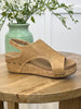 Corkys Volta II Caramel Luxe Cork Wedge Sandals