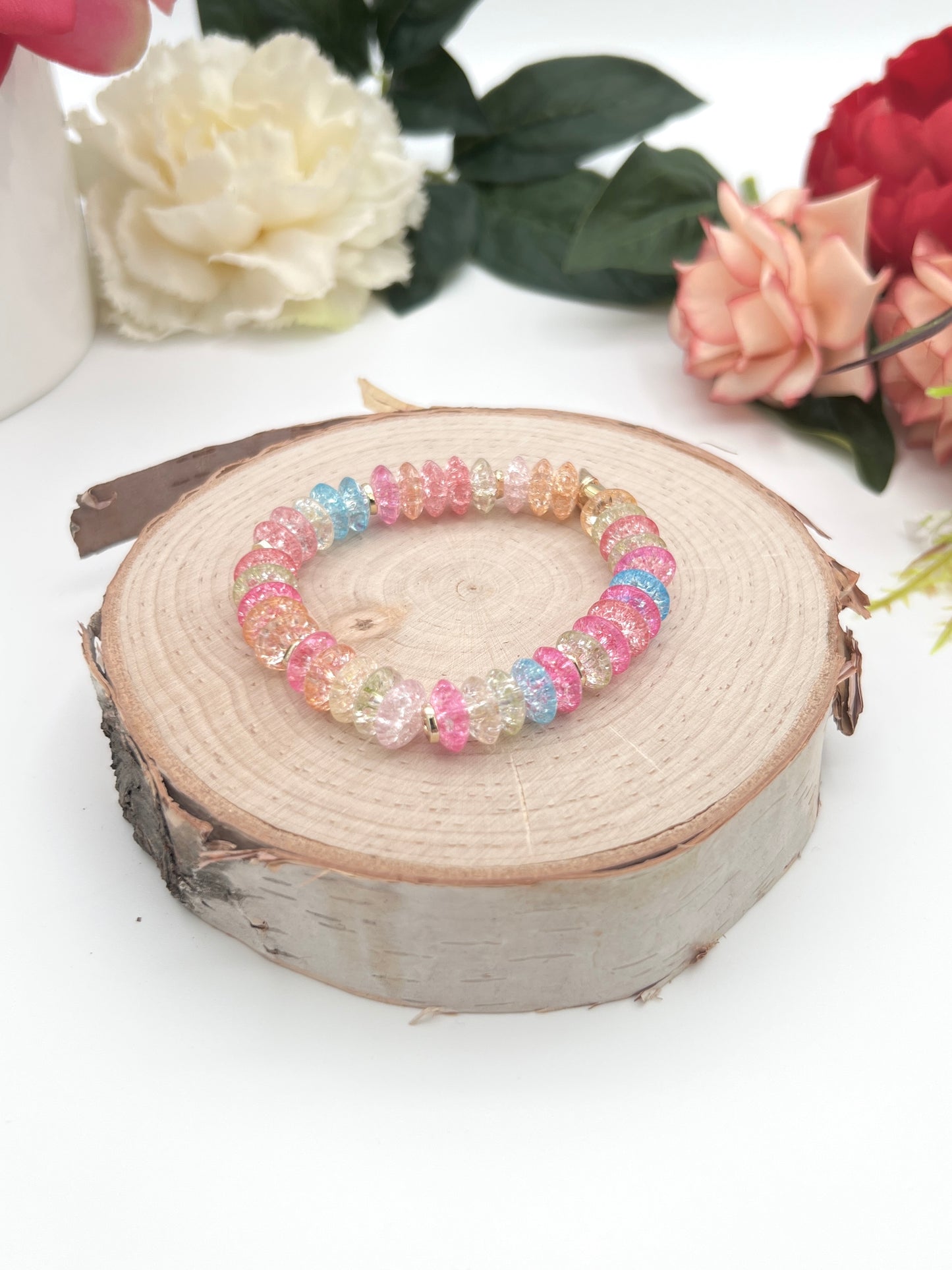 Radiant Burst Crackle Bracelet – 10mm