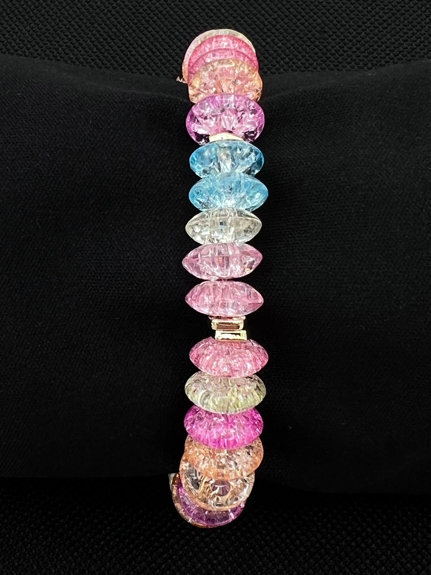 Radiant Burst Crackle Bracelet – 10mm