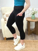 Sleek Pocket Capri Leggings by Julia Rose