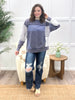 Boho Bliss Patchwork Crewneck Sweatshirt