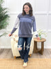 Boho Bliss Patchwork Crewneck Sweatshirt