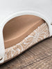 Corkys Volta II White Cork Wedge Sandals