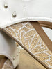 Corkys Volta II White Cork Wedge Sandals