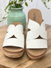 Golden Hour Ivory Wedge Sandals