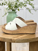 Golden Hour Ivory Wedge Sandals
