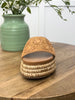 "BRB" Natural Platform Sandals