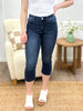Charlotte Capri w/ Side Slit by Judy Blue