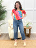 Skye High-Waisted Tummy Control Crop Wide-Leg Jeans by Judy Blue