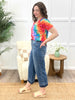 Skye High-Waisted Tummy Control Crop Wide-Leg Jeans by Judy Blue