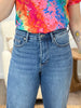 Skye High-Waisted Tummy Control Crop Wide-Leg Jeans by Judy Blue