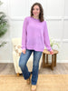 Lavender Grace Lightweight Pullover Knit Sweater