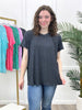 The Cozy Elements Acid-Washed Ribbed Knit Tops Collection