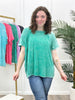 The Cozy Elements Acid-Washed Ribbed Knit Tops Collection