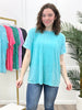 The Cozy Elements Acid-Washed Ribbed Knit Tops Collection