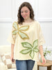 Oli & Hali Ivory Meadow Mineral Wash Terry Top