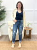 The Arabella Tummy Control Cuffed Boyfriend Jeans