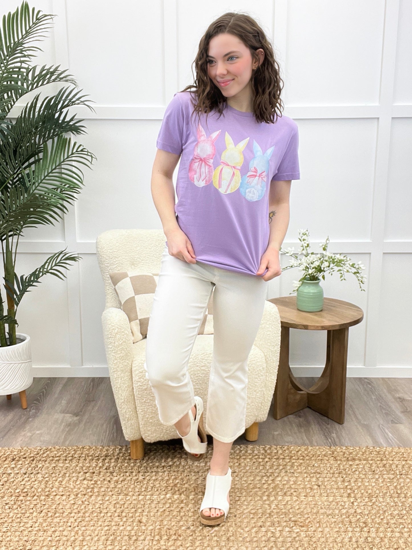 Pastel Bunny Trio Tee