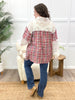 Vintage Patchwork Plaid Lace Shirt