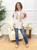 Vintage Patchwork Plaid Lace Shirt